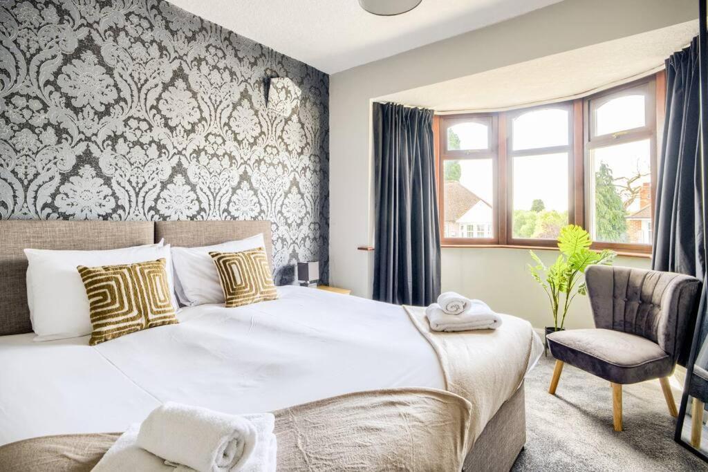 Low Rate - Coventry For 3 Bedroom House With Garden, Free Netflix And Unlimited Wi-Fi - Driveway Parking - Agc Buitenkant foto
